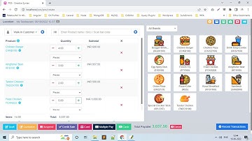 POS Application using Laravel