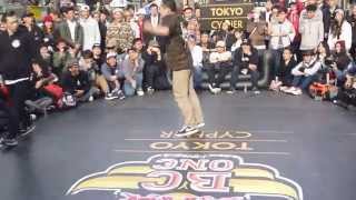 RedBull BC One Japan 2015 Tokyo Cypher Final DRAGON vs WINGZERO