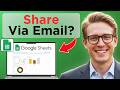 How To Share Google Sheets With Specific Email Address Easy Guide 