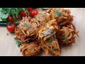 Crispy Chicken lacha Pakora,Ramadan Special By Recipes Of The World
