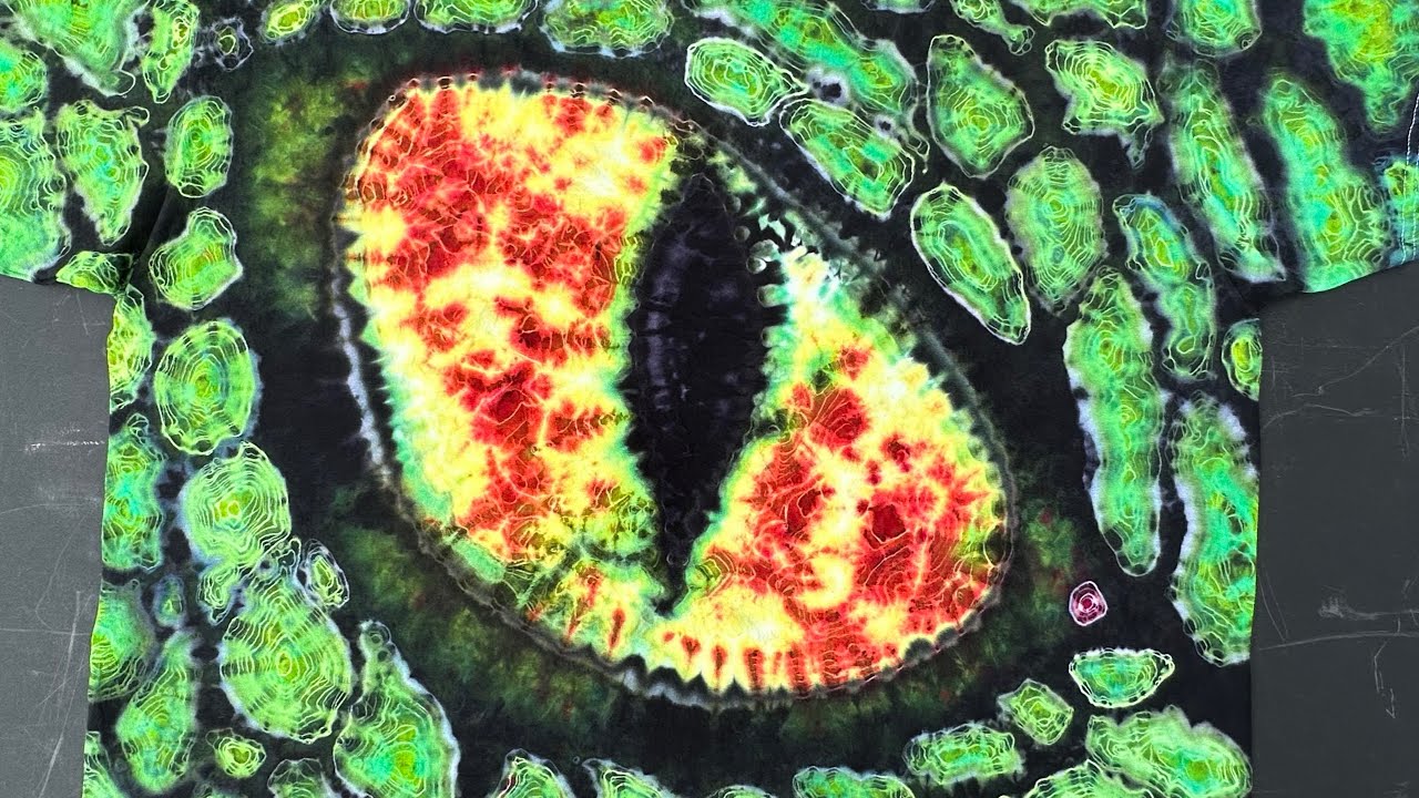 Godzilla Tie Dye! YouTube