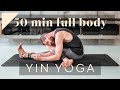 50 Minute Full Body Yin Yoga Practice | Breathe and Flow Yoga