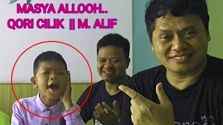 Viral!! tilawah qori cilik m. Alif dapat saweran dari mumin mubarok dan kapolres kota tasikmalaya
