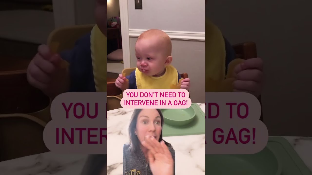 Is My Baby Choking Or Gagging WATCH THIS 