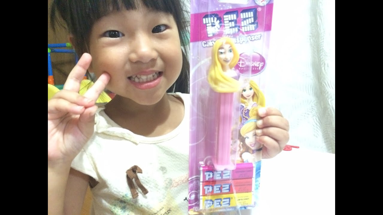 Pez ペッツ ディズニープリンセス ラプンツェル 買いました Youtube