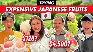 Trying EXPENSIVE FRUITS from JAPAN *OMG IS IT WORTH IT?* ft. @MissHippo