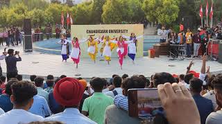 Festivista 2021 Day-3 Bhangra Performance #ChandigarhUniversity #CU #Festivista