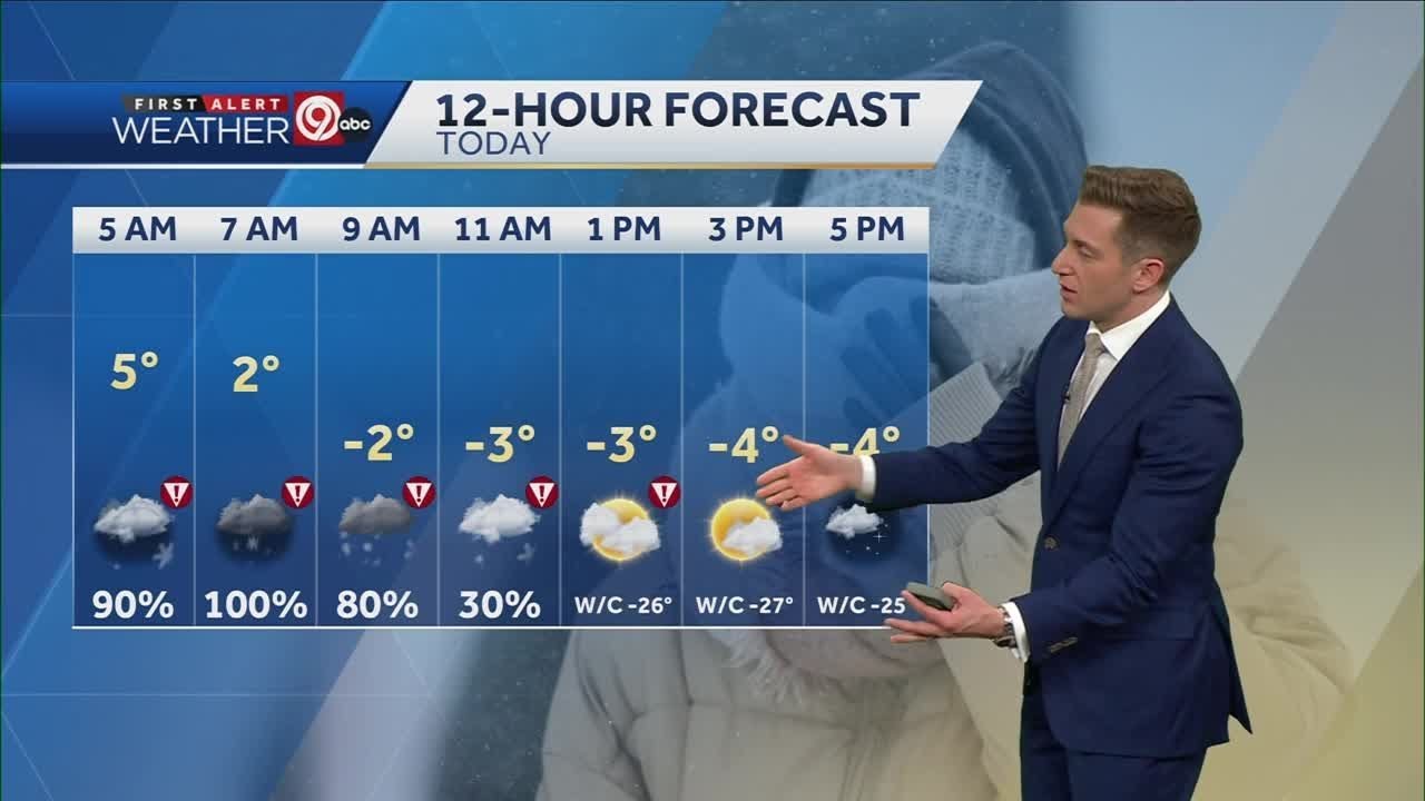 Alert Day: Heaviest snow ramping up now, through 9 a.m. - YouTube