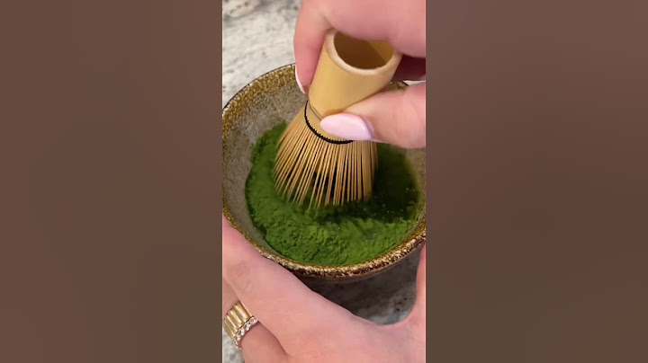 matcha latte asmr 🍵
