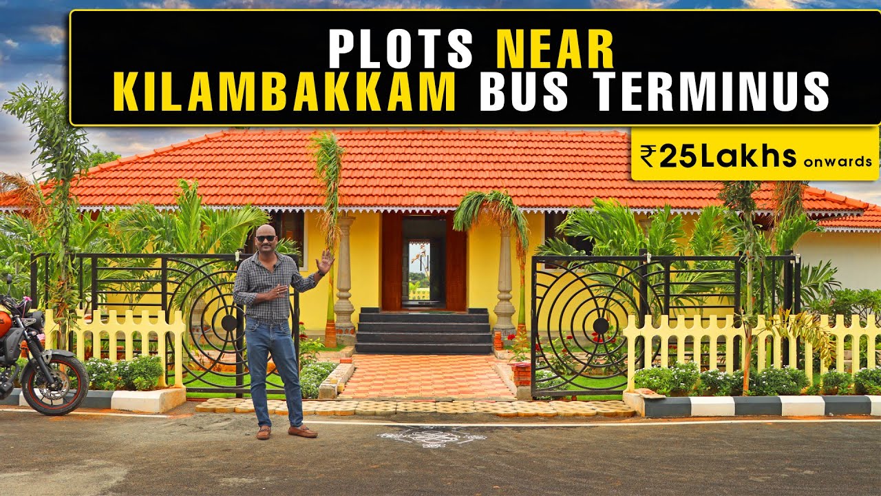 SOLD 1133 Plots for sale near Kilambakkam Bus Terminus Ready to