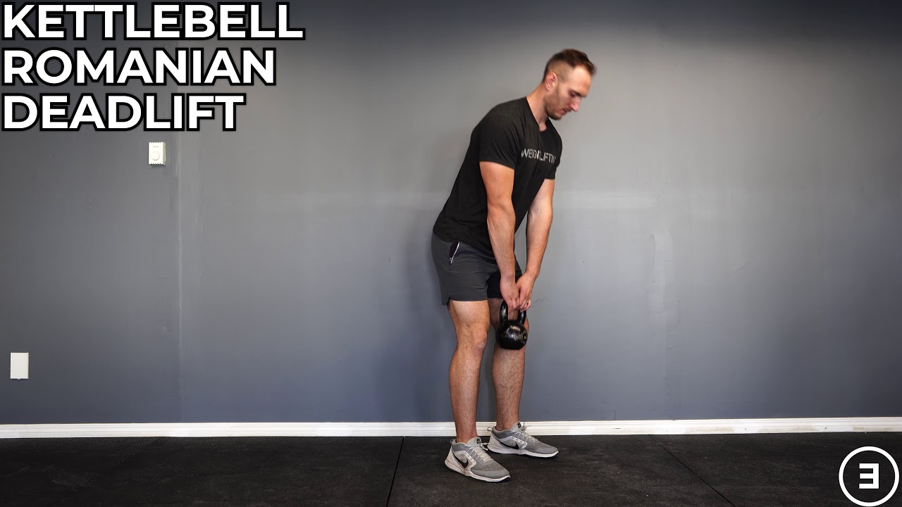 Kettlebell Romanian Deadlift YouTube