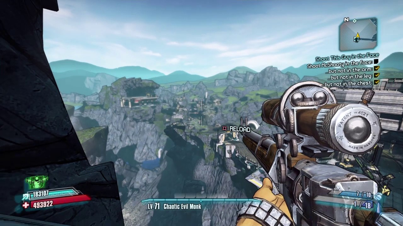 Borderlands 2 Reaching Level 72