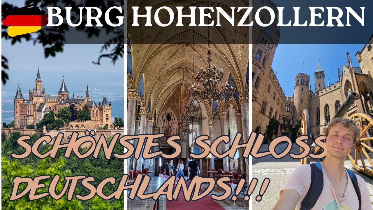 Ist die Burg Hohenzollern das schönste Schloss Deutschlands?🤔🥰 (Review) 4K