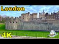 4K Walk from The Tower of London to London Bridge