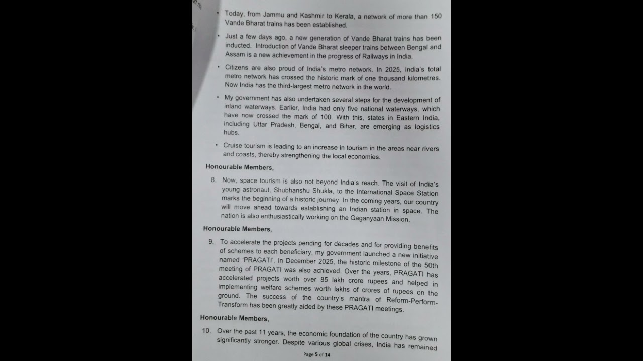 100 WPM | President Address - Parliament of India (2) | English Shorthand | #shorthand