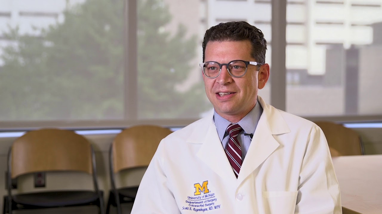 Scott Regenbogen, M.D. | Colorectal Surgeon, Michigan Medicine - YouTube