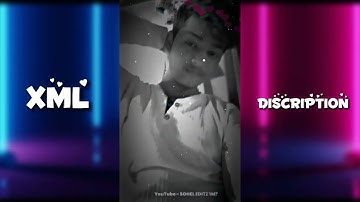 SUN SAATHIYA × MC STAN 💖😩 || NEW XML FILE 🎟️🦋 || NEW TREND XML 👀💥 || @soheleditz1m?#xml #xml_file