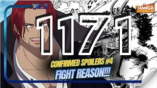 One Piece 1171 - Spoilers Part 5 - Loki X Shanks Reason