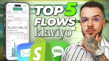 The TOP 5 Email Marketing Flows [Klaviyo - 2024]