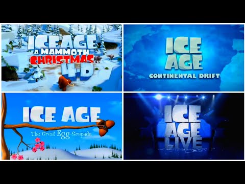 Ice Age Trailer Logos (2002-2022)