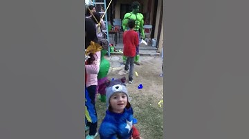 Hulk birthday party