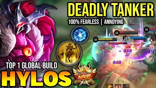 HYLOS BEST BUILD 2023 | BUILD TOP 1 GLOBAL HYLOS GAMEPLAY | MOBILE LEGENDS✓