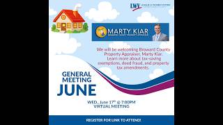Broward County Property Appraiser Marty Kiar Discusses the Property Taz Amendment