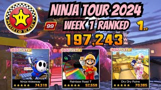 Week 1 Ranked Cup - Ninja Tour (2024) | Mario Kart Tour
