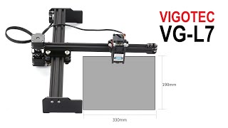 Лазерный гравер VIGOTEC VG-L7. Обзор и тестирование