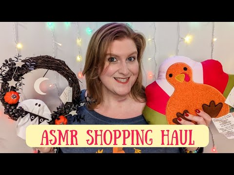 ASMR Shopping Haul:
