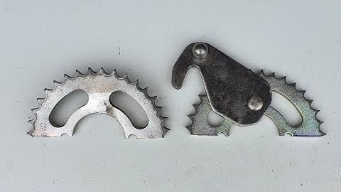 Chốt cửa tuyệt vời từ phế liệu. #TK23 #soncatchannel