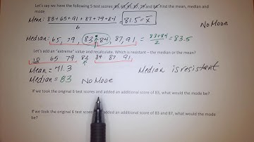 MATH200 Ch3a Summarizing Data