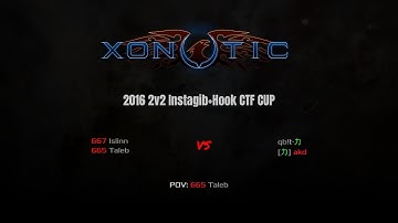 2016 2v2 Instagib CTF CUP: Islinn & Taleb vs qbit & akd on lostspace2