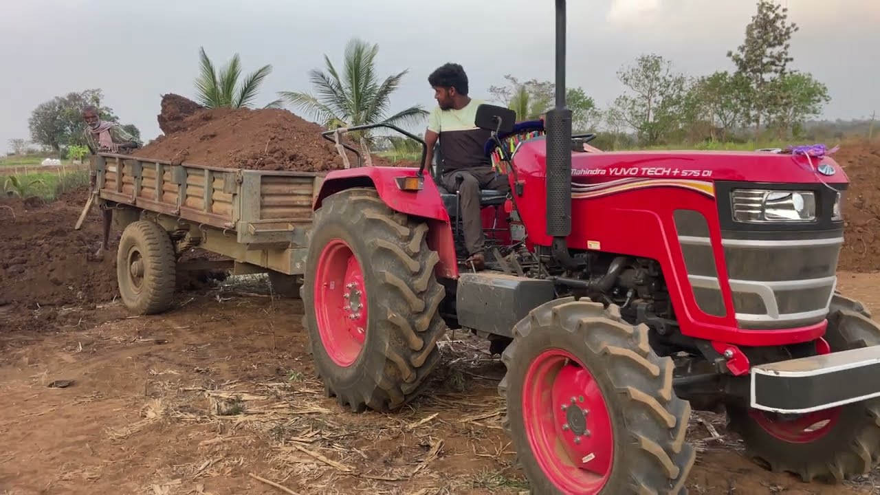 Mahindra tractor AND John Deere tractor ￼