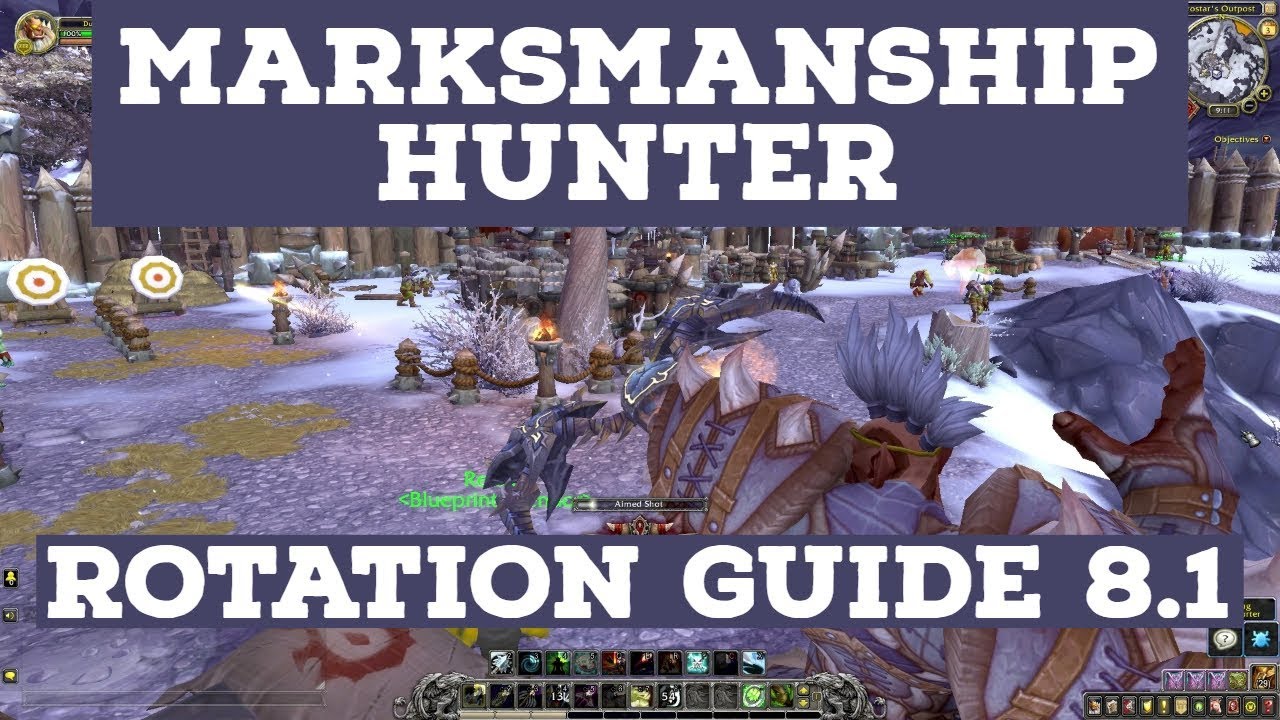 Hunter Rotation MM Hunter ROTATION GUIDE for 8.1 - YouTube