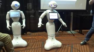 Pepper Robot Slow Interpretive Dance Demo