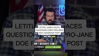 Information Questions Raised Over Letitia James’ Impartiality. #stevencrowder #janedoe #cornell7 Update
