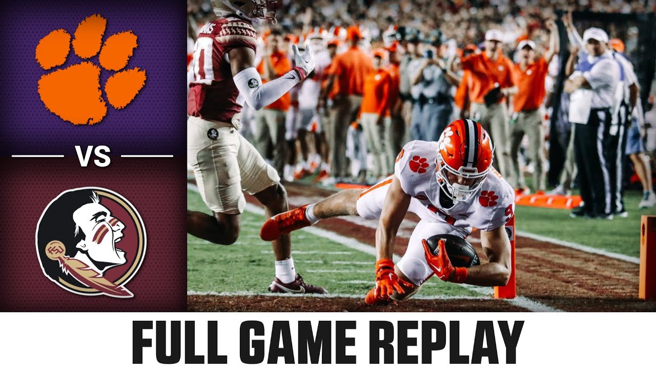 Clemson vs. Florida State Full Game 2022 ACC Football YouTube