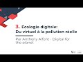 Les econfrences 2019  cologie digitale  du virtuel  la pollution relle