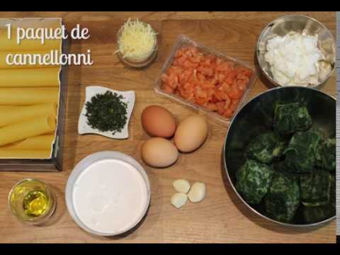 Le Genereux Facile Gateau De Cannelloni Youtube