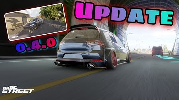 CarX Street | New update 0.4.0🔥version 0.4.0🤤| new cqrs🚗!?😈 (Max Graphics)