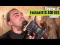 Review of Festool RTS 400 REQ Sander From A Blind Person&#39;s Perspective