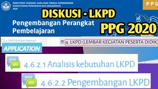DISKUSI - Analisis Kebutuhan LKPD & Pengembangan LKPD | PPG 2020