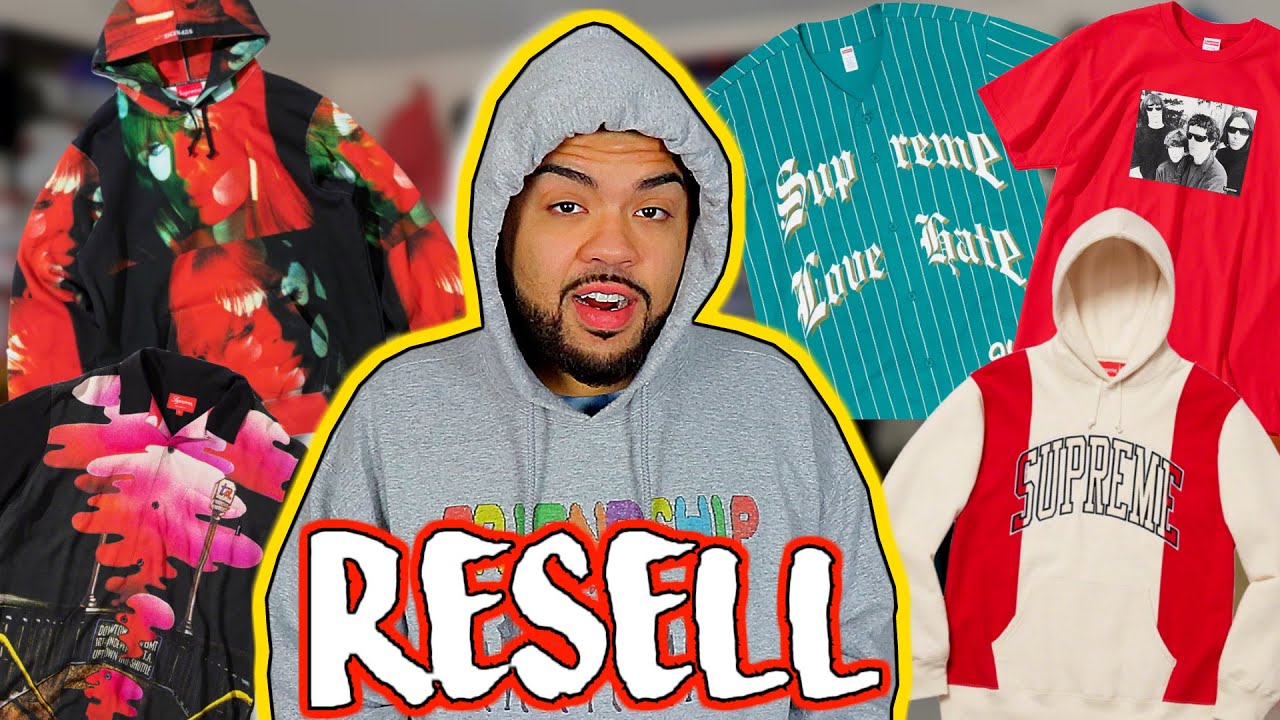 RESELL?! Supreme Fw19 Week 4 DROPLIST Velvet Underground COLLAB YouTube