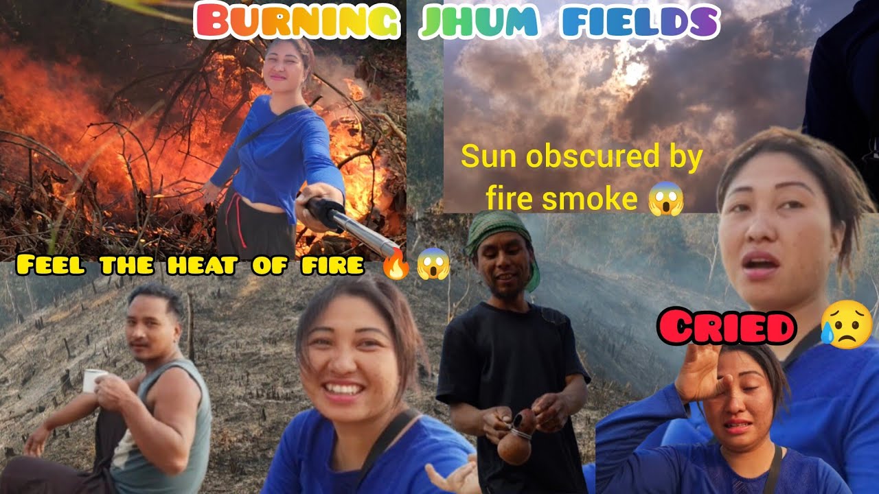 A day trip to my new fields || burned jhum fields @sheingamangnao2554 