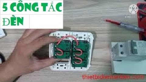 Hướng dẫn lắp đặt 5 công tắc đèn Panasonic dễ dàng | Đại lý thiết bị điện Panasonic TPHCM