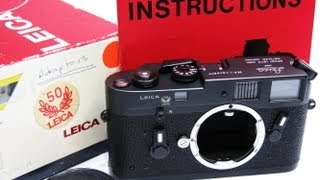 Leica M4 50周年 50jahre ブラッククローム 箱 カメラケース Yahoo!オークション - Leica ライカ M4 50周年 50jahre ブラッククロー