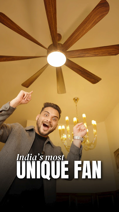 Ceiling Fan with Lights & Remote l Unique ceiling fan l Best ceiling fan By #houmeindia