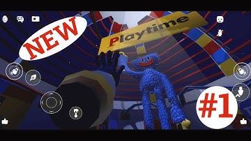 NEW!! Real Poppy Playtime Chapter 1! Mobile game new version Rec Room (part 1)