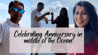 Anniversary Celebration In The Middle Of The Sea Quantum Of The Seasdiml & Shows On Cruise